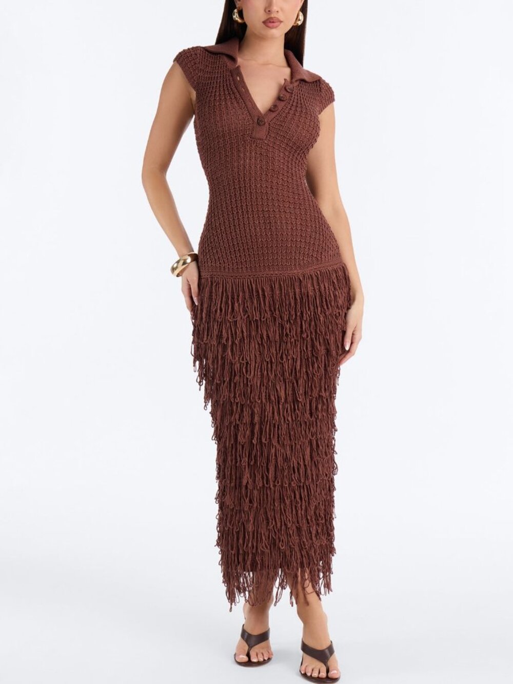 Crochet Maxi Dress